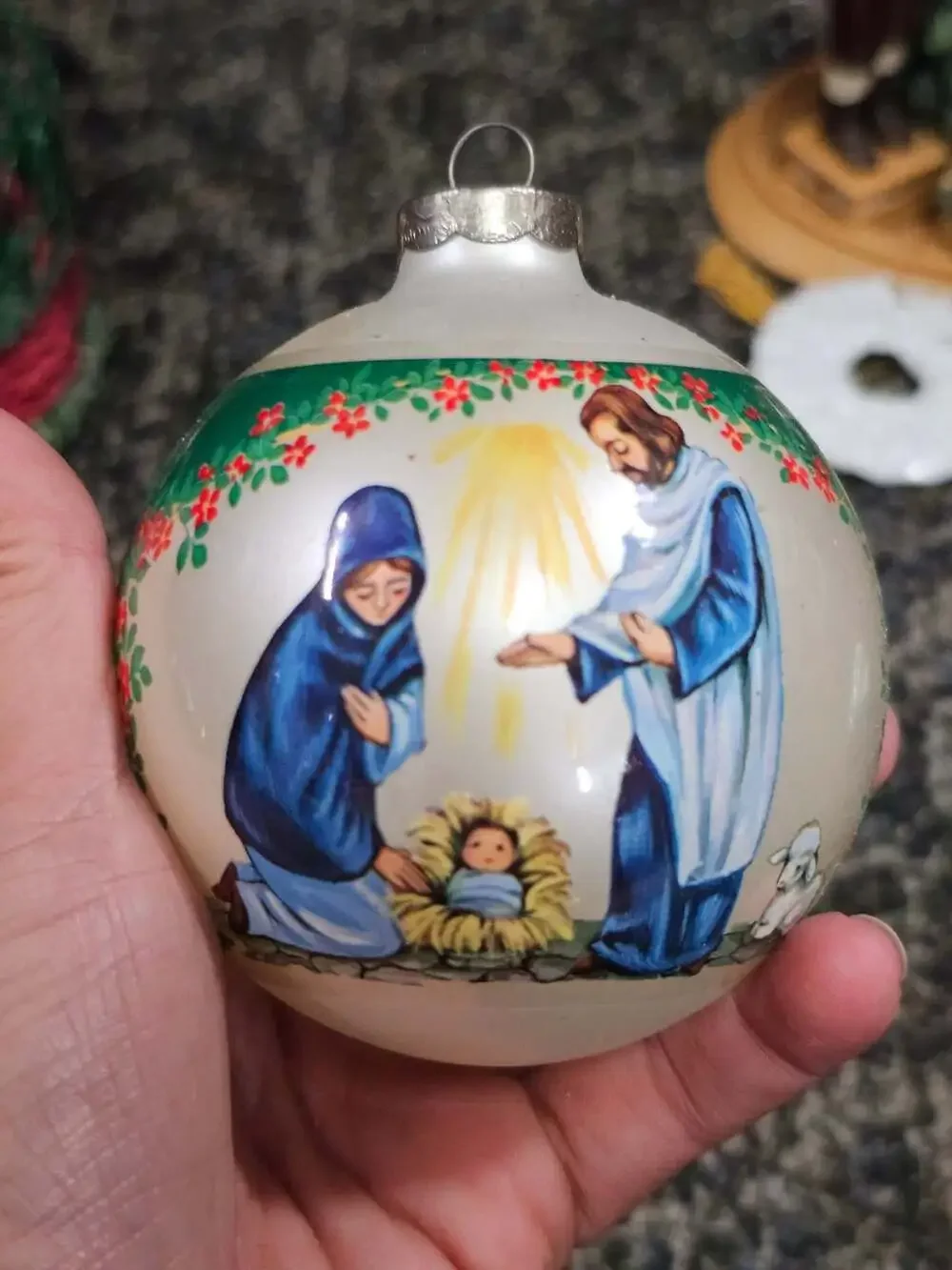 Ceramics By Sharon The Story Of Xmas Ornament